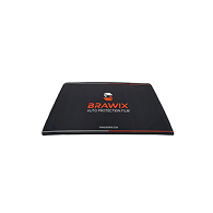 Brawix Towel on the hood